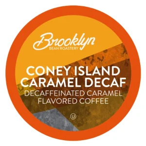 Brooklyn Bean Roastery Coney Island Caramel Decaf K-Cup Pods