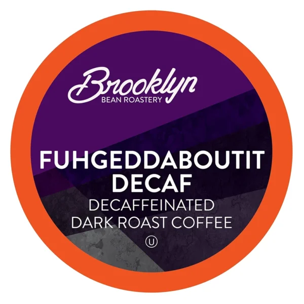 Brooklyn Bean Roastery Fuhgeddaboutit Decaf K-Cup Pods