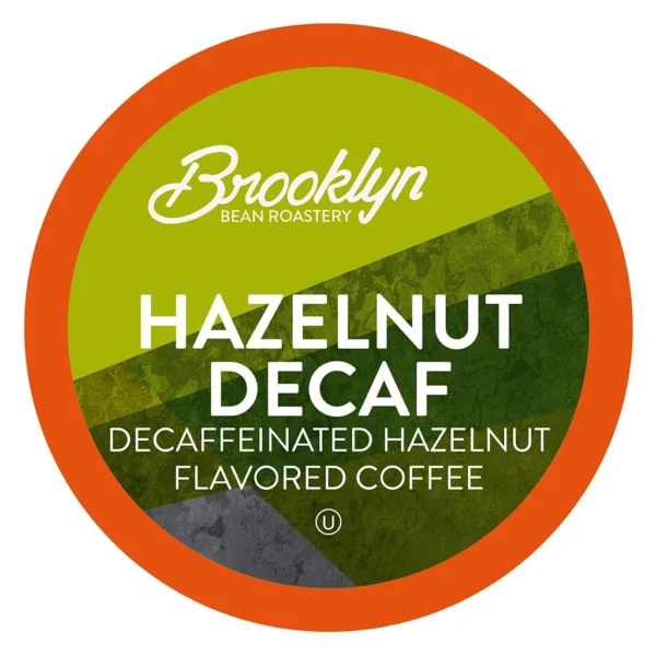 Brooklyn Bean Roastery Hazelnut Decaf K-Cup Pods