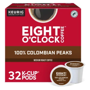 Eight O'Clock Coffee Colombian Peaks K-Cup Pods