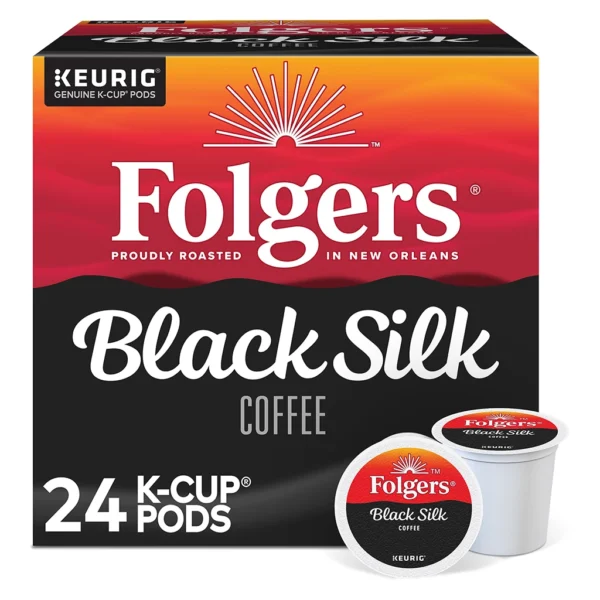 Folgers Black Silk K-Cup Pods