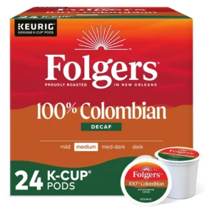 Folgers Colombian Decaf K-Cup Pods