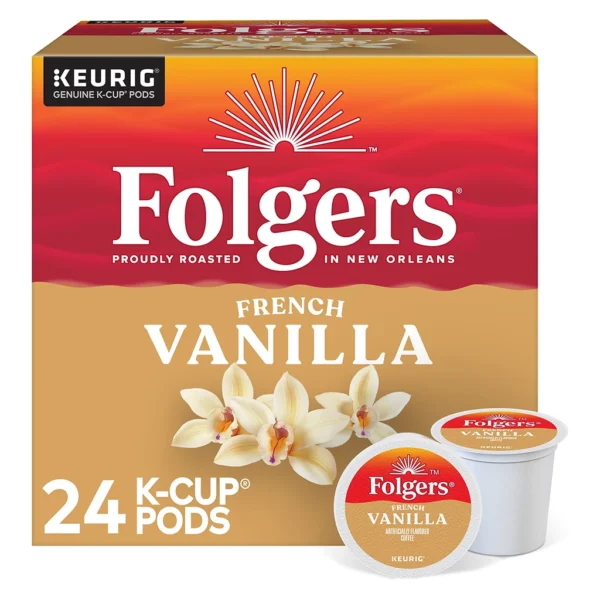 Folgers French Vanilla K-Cup Pods