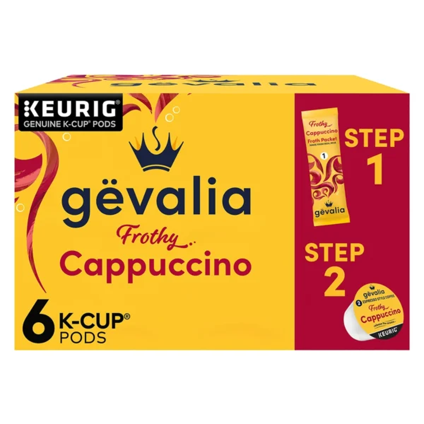 Gevalia Cappuccino K-Cup Pods