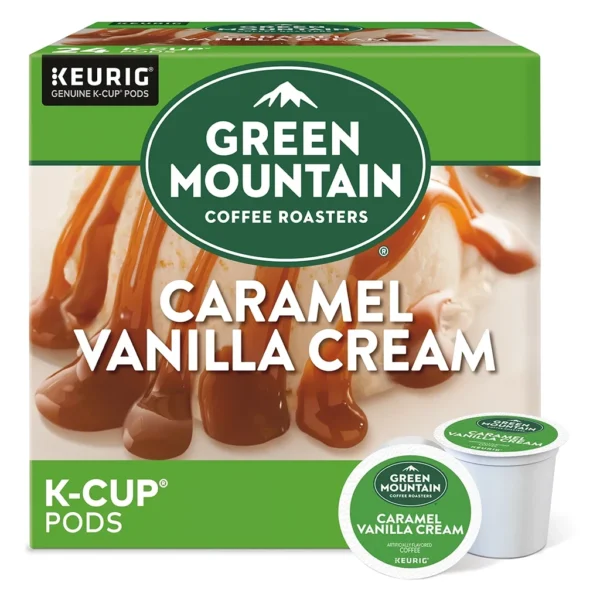 Green Mountain Coffee Roasters Caramel Vanilla Cream K-Cup Pods