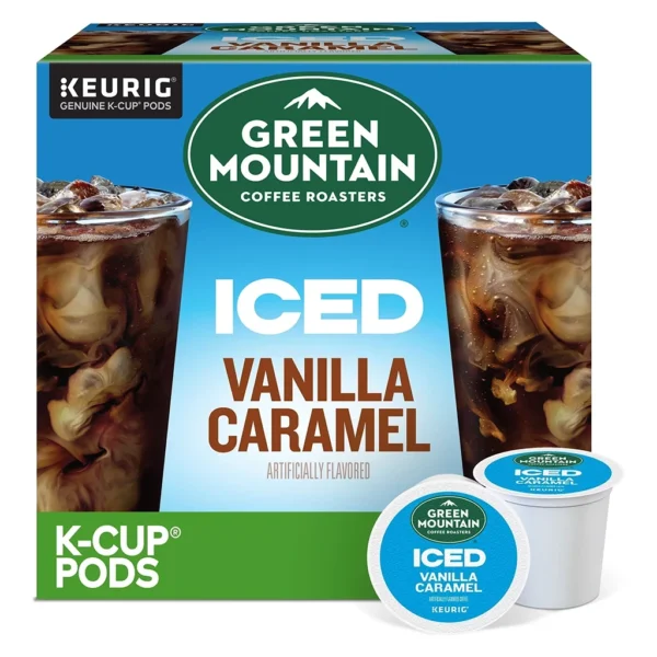 Green Mountain Coffee Roasters ICED Vanilla Caramel K-Cup Pods