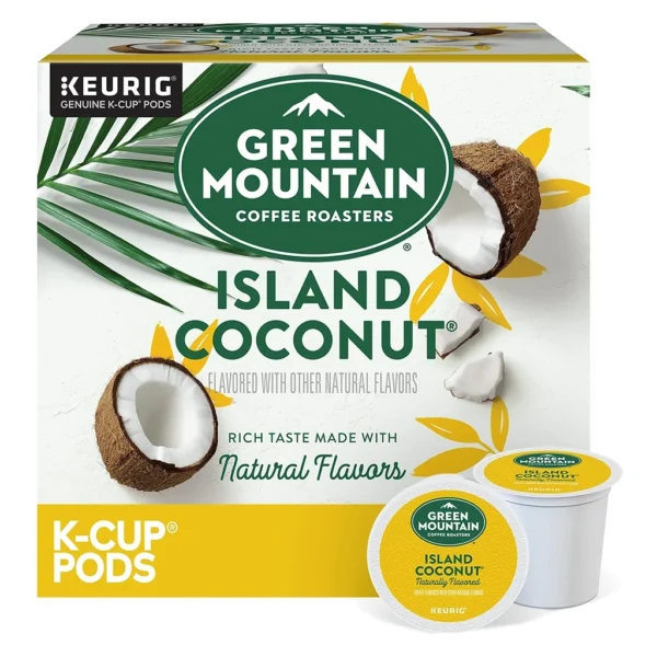 Green Mountain Coffee Roasters Island Coconut K-Cup Pods