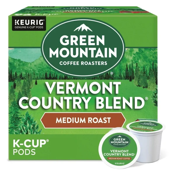 Green Mountain Coffee Roasters Vermont Country Blend K-Cup Pods