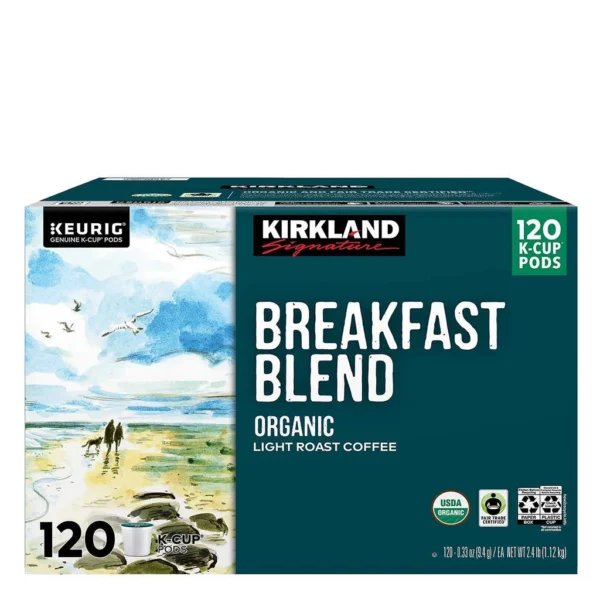 Kirkland Signature Organic Breakfast Blend K-Cup Pods