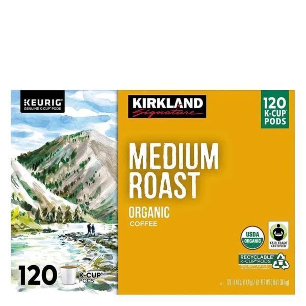 Kirkland Signature Organic Medium Roast K-Cup Pods