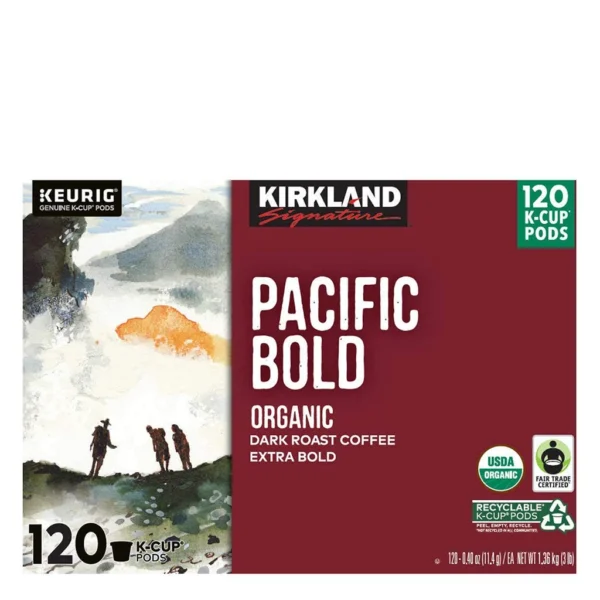 Kirkland Signature Organic Pacific Bold K-Cup Pods