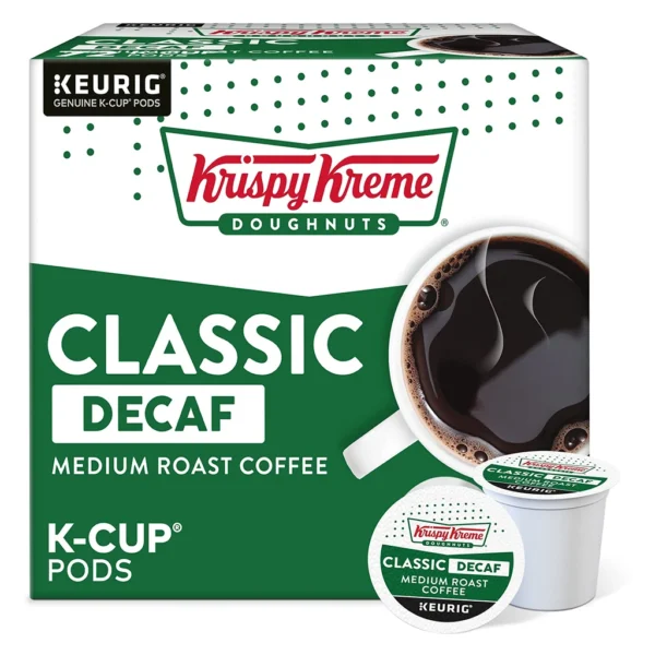 Krispy Kreme Classic Decaf K-Cup Pods