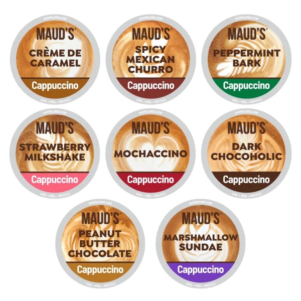 Maud's Cappuccino Delights Variety Pack K-Cup Pods