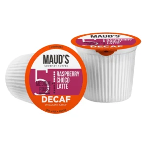 Maud's Decaf Raspberry Choco Latte K-Cup Pods