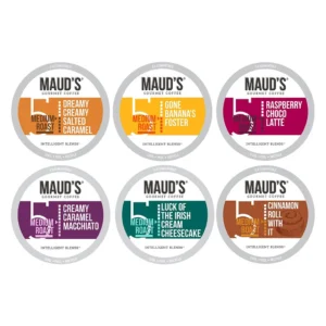 Maud's Flavored Coffee 6 Blend Variety Pack K-Cup Pods