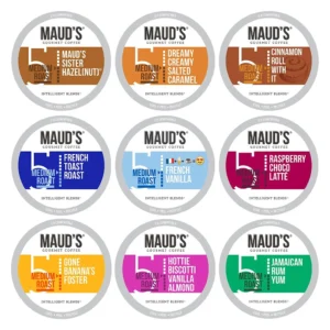 Maud's Flavored Coffee 9 Blend Variety Pack K-Cup Pods