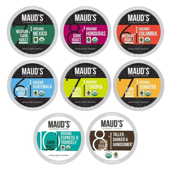 Maud's Organic Variety Pack K-Cup Pods