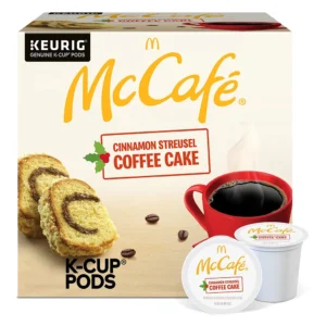 McCafe Cinnamon Streusel Coffee Cake K-Cup Pods