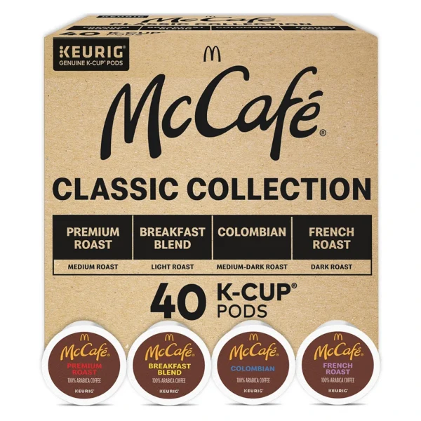 McCafe Classic Collection Variety Pack K-Cup Pods