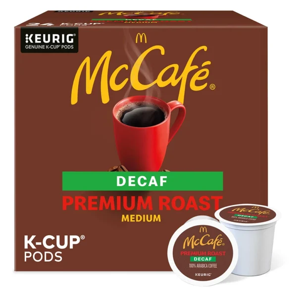 McCafe Premium Roast Decaf K-Cup Pods