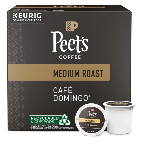 Peet's Coffee Cafe Domingo K-Cup Pods