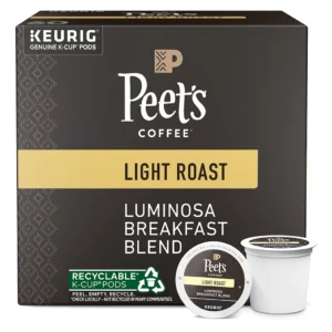 Peet's Coffee Luminosa Breakfast Blend K-Cup Pods