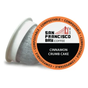 San Francisco Bay Coffee Cinnamon Crumb Cake Compostable Pods