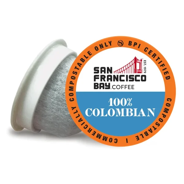 San Francisco Bay Coffee 100% Colombian Compostable Pods