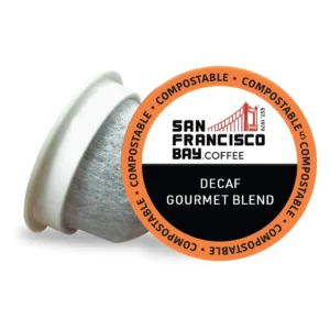 San Francisco Bay Coffee Decaf Gourmet Blend Compostable Pods