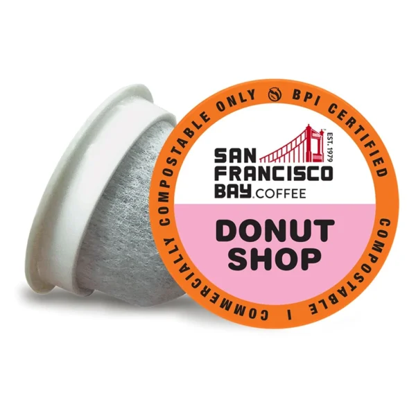 San Francisco Bay Coffee Donut Shop Compostable Pods