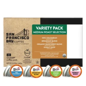 San Francisco Bay Coffee Medium Roast Variety Pack Compostable Pods