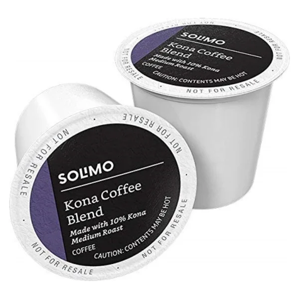 Solimo Kona Coffee Blend K-Cup Pods