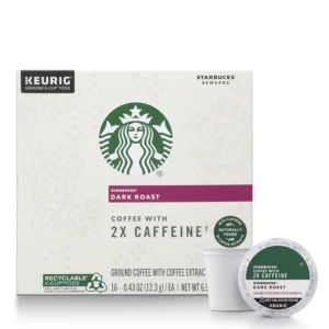 Starbucks 2X Caffeine K-Cup Pods