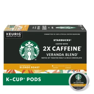 Starbucks 2X Caffeine Veranda Blend K-Cup Pods