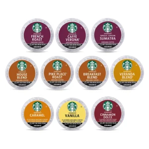 Starbucks Blonde, Medium and Dark Roast Variety Pack K-Cup Pods