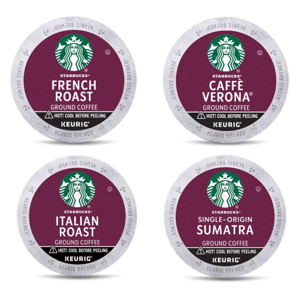 Starbucks Dark Roast Variety Pack K-Cup Pods