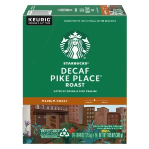 Starbucks Decaf Pike Place Roast K-Cup Pods