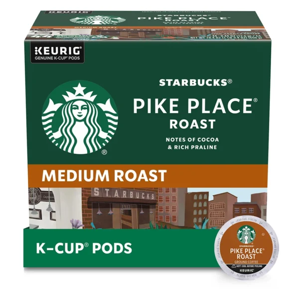 Starbucks Pike Place Roast K-Cup Pods