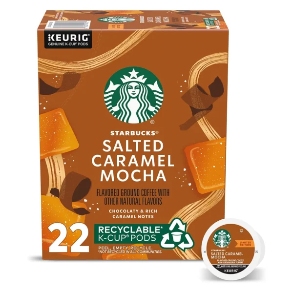 Starbucks Salted Caramel Mocha K-Cup Pods