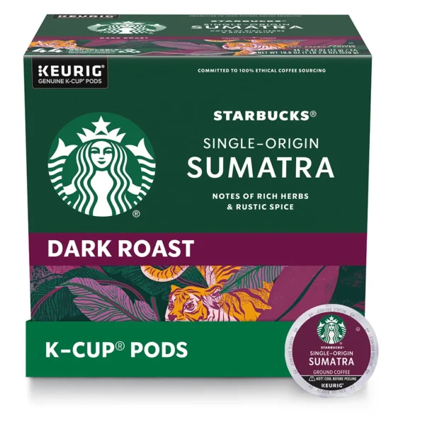 Starbucks Sumatra K-Cup Pods