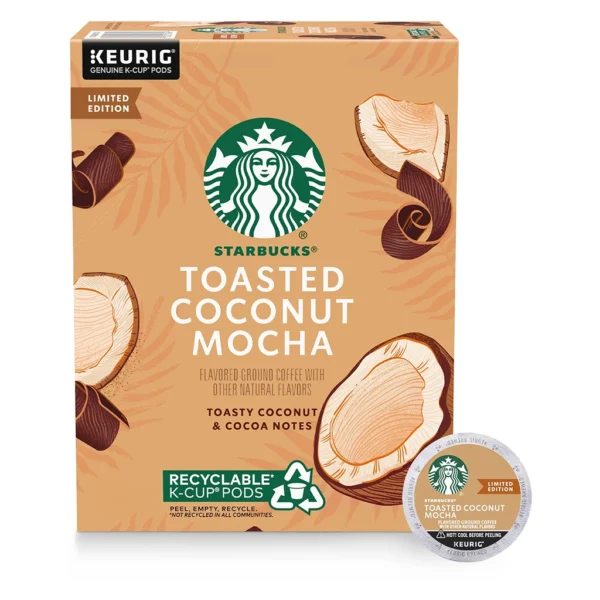 Starbucks Toasted Coconut Mocha K-Cup Pods