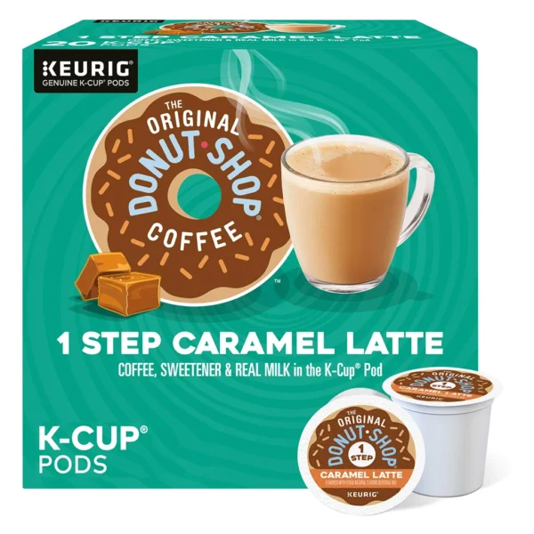 The Original Donut Shop Caramel Latte K-Cup Pods