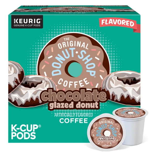 The Original Donut Shop Chocolate Glazed Donut K-Cup Pods