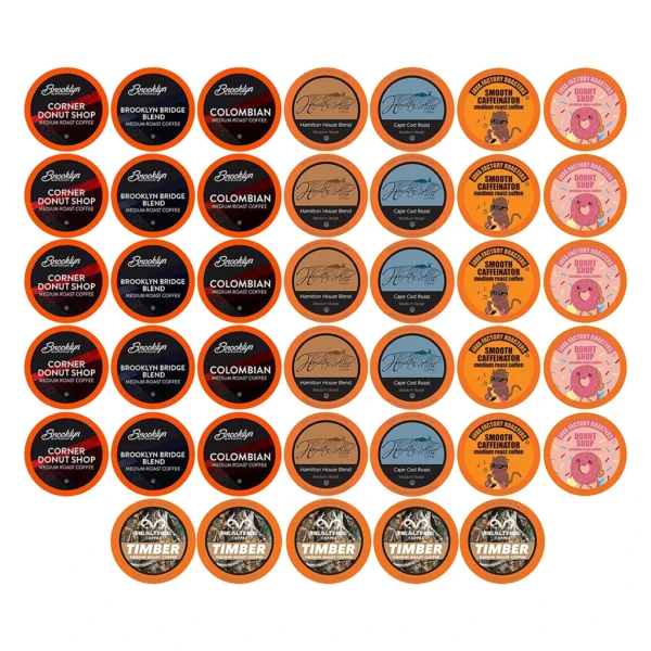 Two Rivers Coffee Medium Roast Variety Pack K-Cup Pods