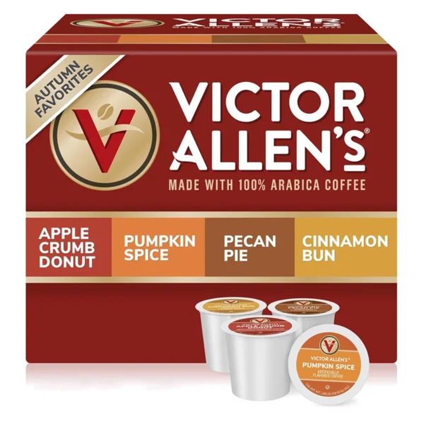 Victor Allen's Coffee Autumn Favorites Variety Pack K-Cup Pods