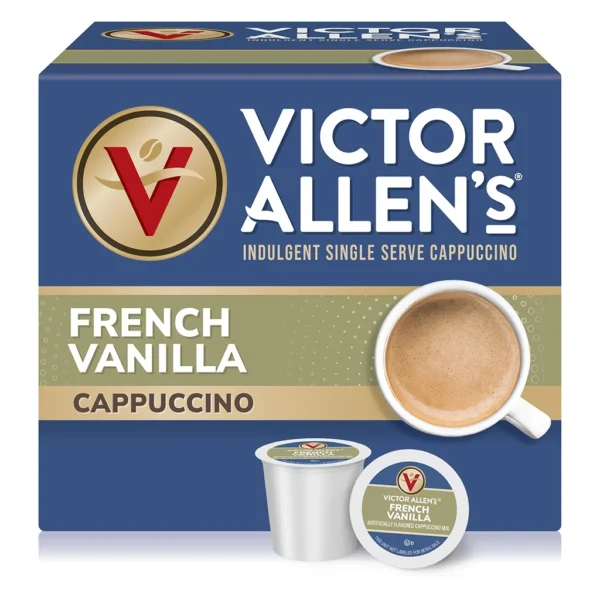 Victor Allen's Coffee French Vanilla Cappuccino K-Cup Pods