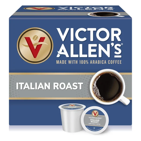 Victor Allen's Coffee Italian Roast K-Cup Pods